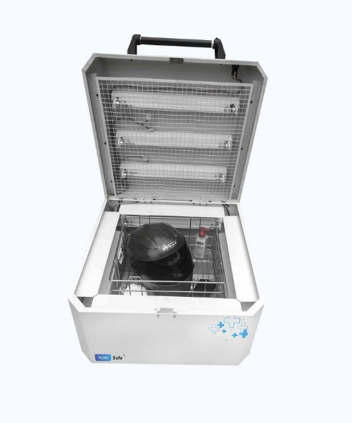 Yuvi safe - sterilizing box product display