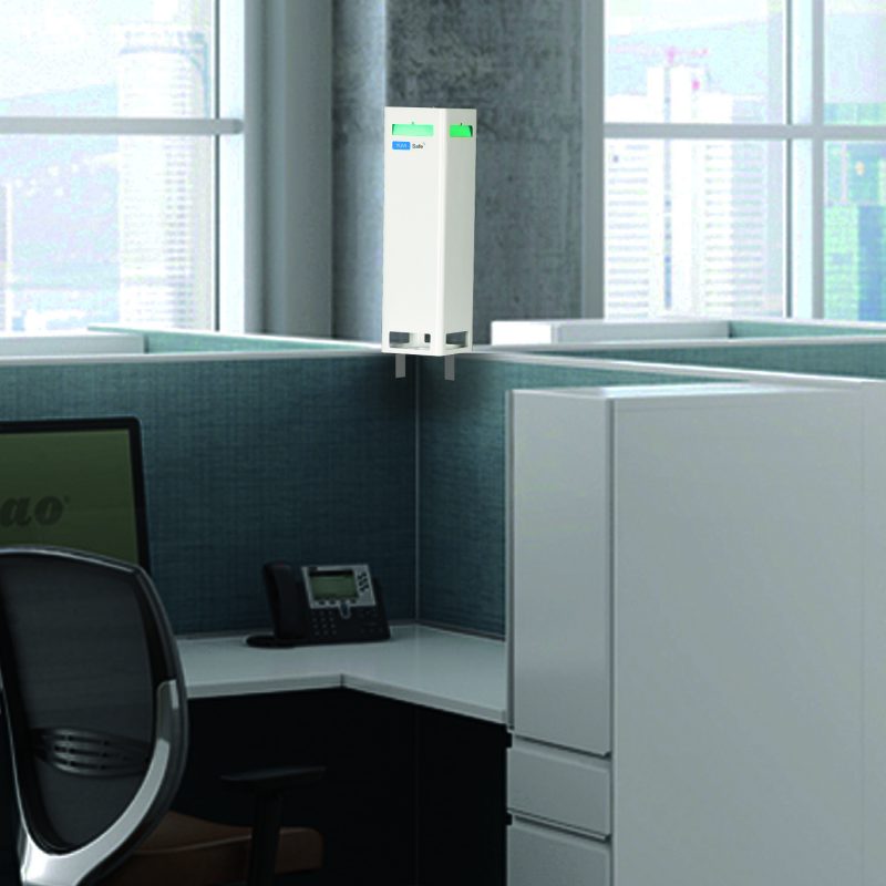 Yuvi safe Micro placed in Office Cubicle